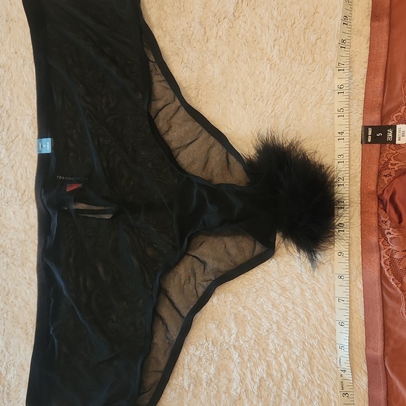 NWT Torrid Sz 5 Lot Of 2 Panties Cheeky Puff Sexy High Waist Satin - Picture 3 of 8
